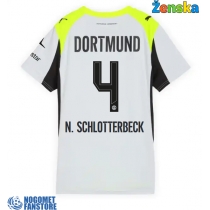 Borussia Dortmund Nico Schlotterbeck #4 Gostujuci Dres za Ženska 2025-26 Kratak Rukav